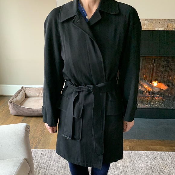 Burberry Jackets & Blazers - Burberry Black Trench Coat